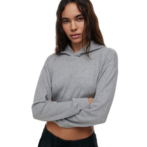 Aritzia TNA Waffle Kinney Hoodie Small